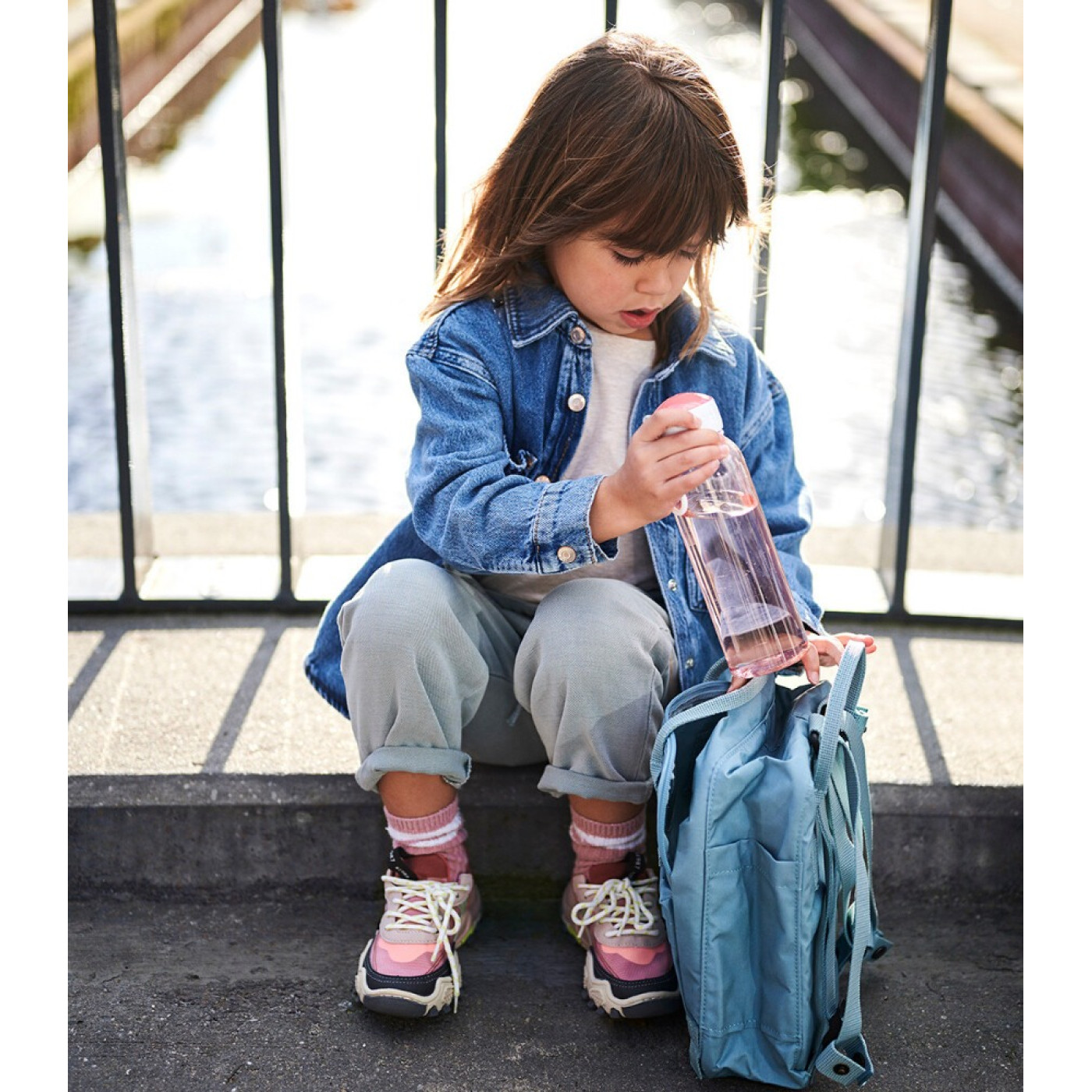 Water Bottle Pop-Up Campus 500 Ml - Pink - 107450078200 - 8711269949666