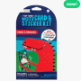 Ooly - Tiny Tadas! Not Kartları Ve Çıkartma Seti - Dinos & Dragons