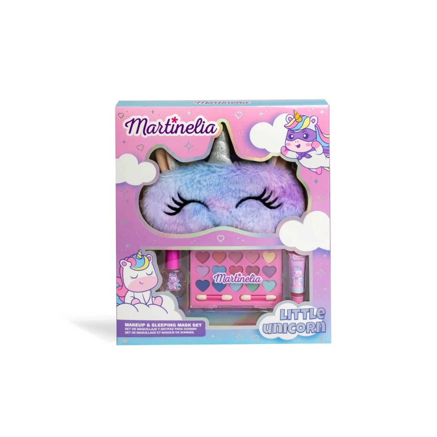 Martinelia Little Unicorn Kız Çocuk Makyaj Seti ve Uyku Bandı - 12024 - 8436609398385