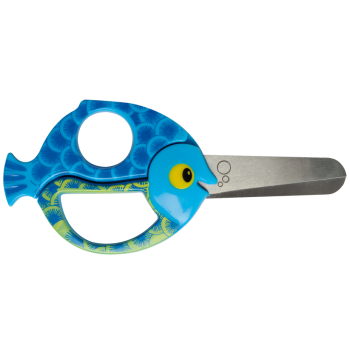Fiskars Çocuk Makası - Balık (Sol Ve Sağ El Kullanımı)