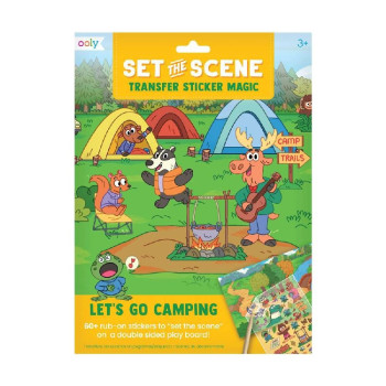 Ooly - Set The Scene Transfer Çıkartma Seti - Let’S Go Camping Ooly - Set The Scene Transfer Çıkartma Seti - Let’S Go Camping