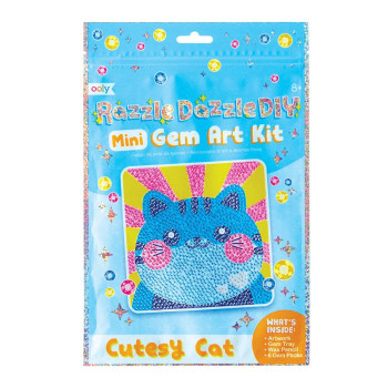 Ooly Razzle Dazzle Mini Kristal Sanat Seti - Cutesy Cat Ooly Razzle Dazzle Mini Kristal Sanat Seti - Cutesy Cat
