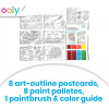 Ooly Scenic Hues Sulu Boya Sanat Seti - Ocean Paradise - 161-103 - 810104680943
