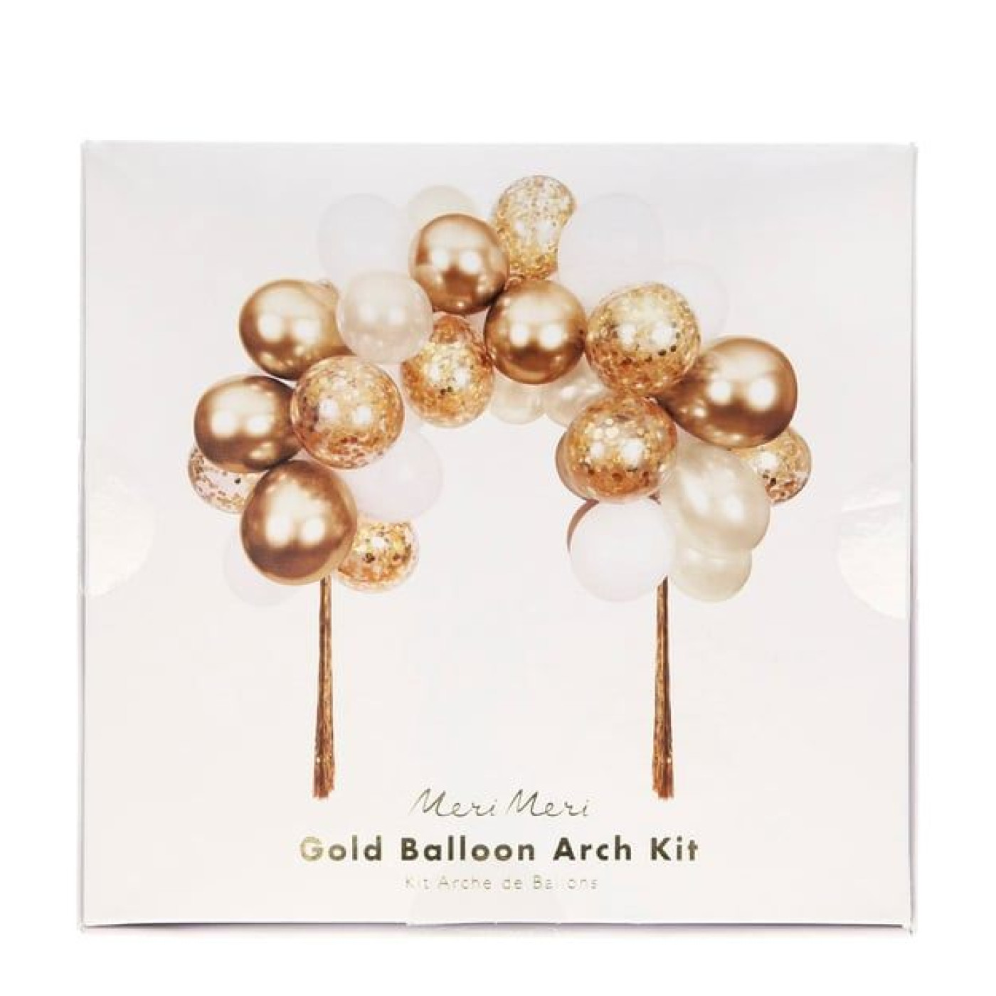 Meri Meri - Gold Balloon Arch Kit - Altın Balon Kiti - 636997260570 Meri Meri - Gold Balloon Arch Kit - Altın Balon Kiti - 205030 - 636997260570