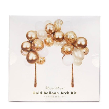 Meri Meri - Gold Balloon Arch Kit - Altın Balon Kiti