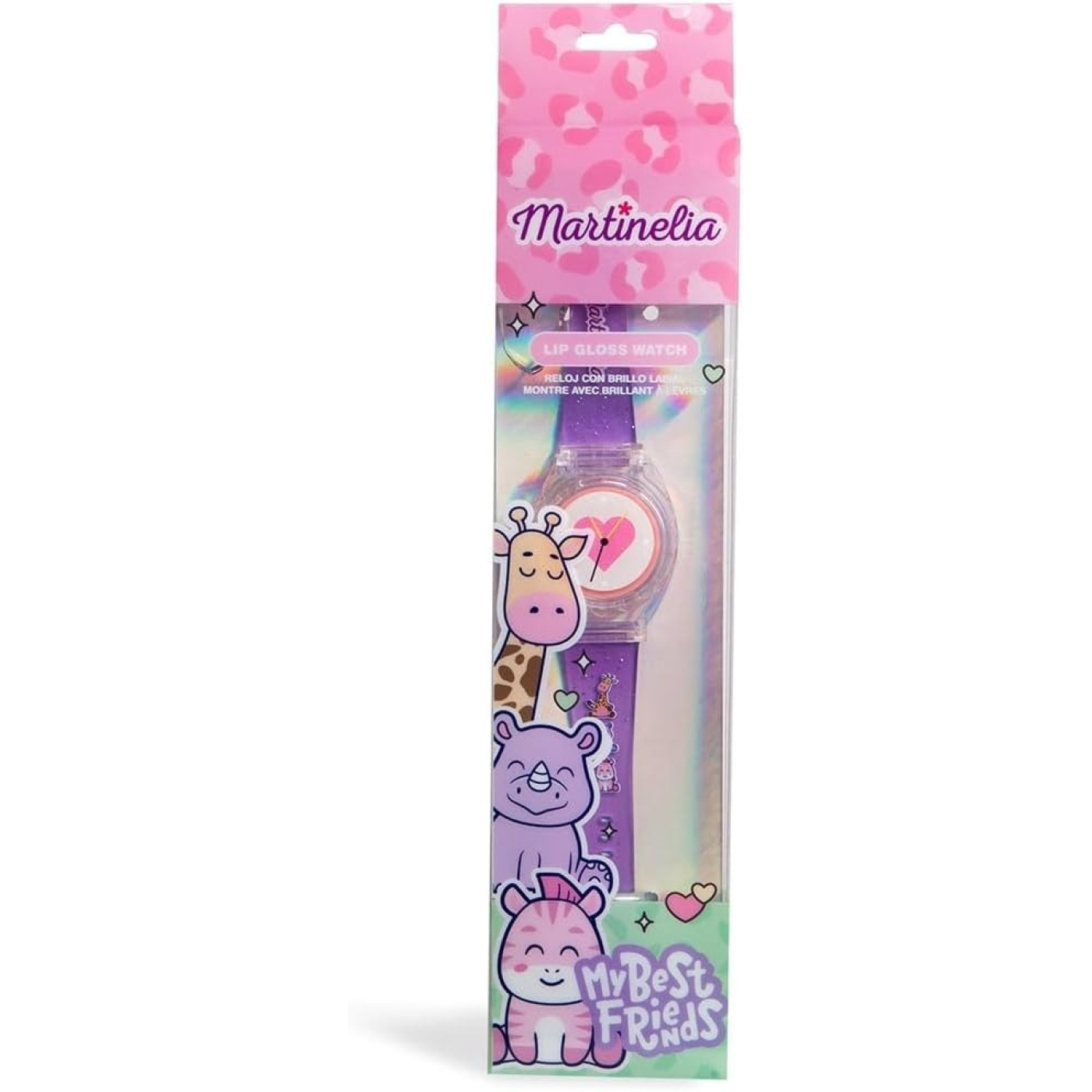 MARTINELIA MY BEST FRIENDS LIP GLOSS WATCH - 26130 - 8436609392376