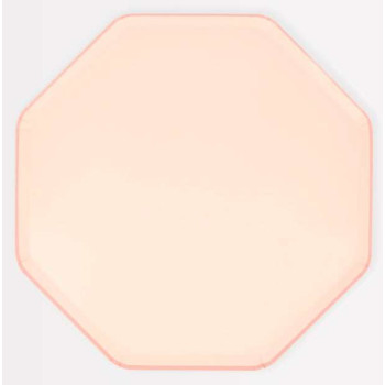 Meri Meri - Ballet Slipper Pink Dinner Plates - Bale Point Pembesi Tabaklar (L) (x8)