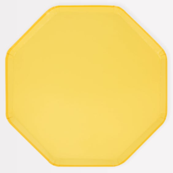 Meri Meri - Lemon Sherbert Dinner Plates - Limon Sorbe Tabaklar (L) (X8) Meri Meri - Lemon Sherbert Dinner Plates - Limon Sorbe Tabaklar (L) (X8)