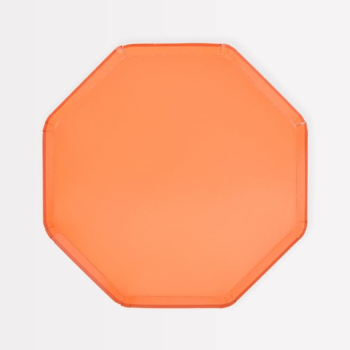 Meri Meri - Papaya Side Plates - Papaya Rengi Tabaklar (M) (X8) Meri Meri - Papaya Side Plates - Papaya Rengi Tabaklar (M) (X8)