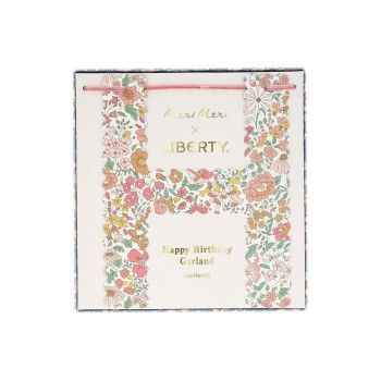 Meri Meri - X Liberty - Happy Birthday Asılan Süs Meri Meri - X Liberty - Happy Birthday Asılan Süs