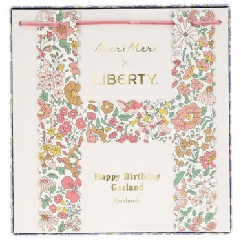 Meri Meri - X Liberty - Happy Birthday Asılan Süs