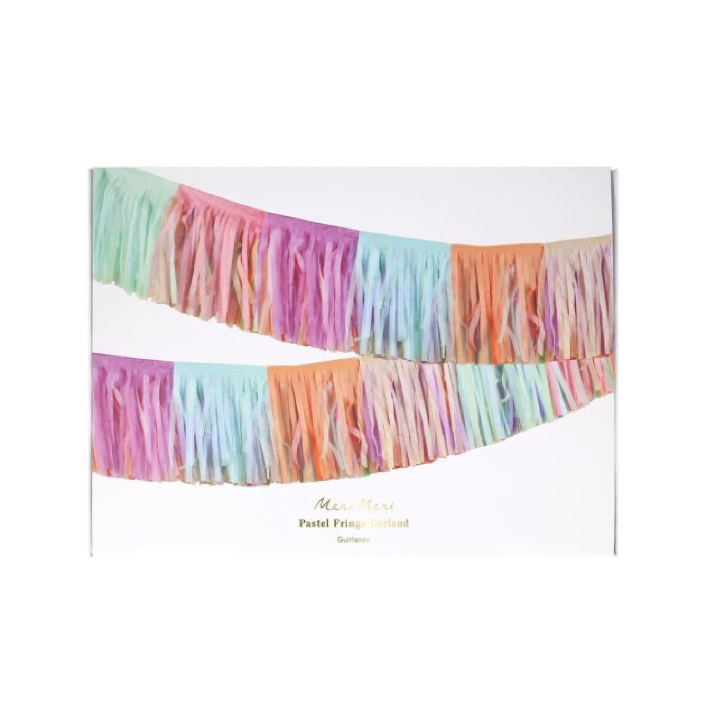 Meri Meri - Pastel Saçaklı Asılan Süs - 287889 - 636997302218