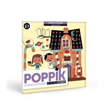 Poppik - Sticker Stories Hansel And Gretel Poppik - Sticker Stories Hansel And Gretel