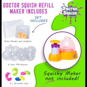Doktor Squish Neon Yedek Set