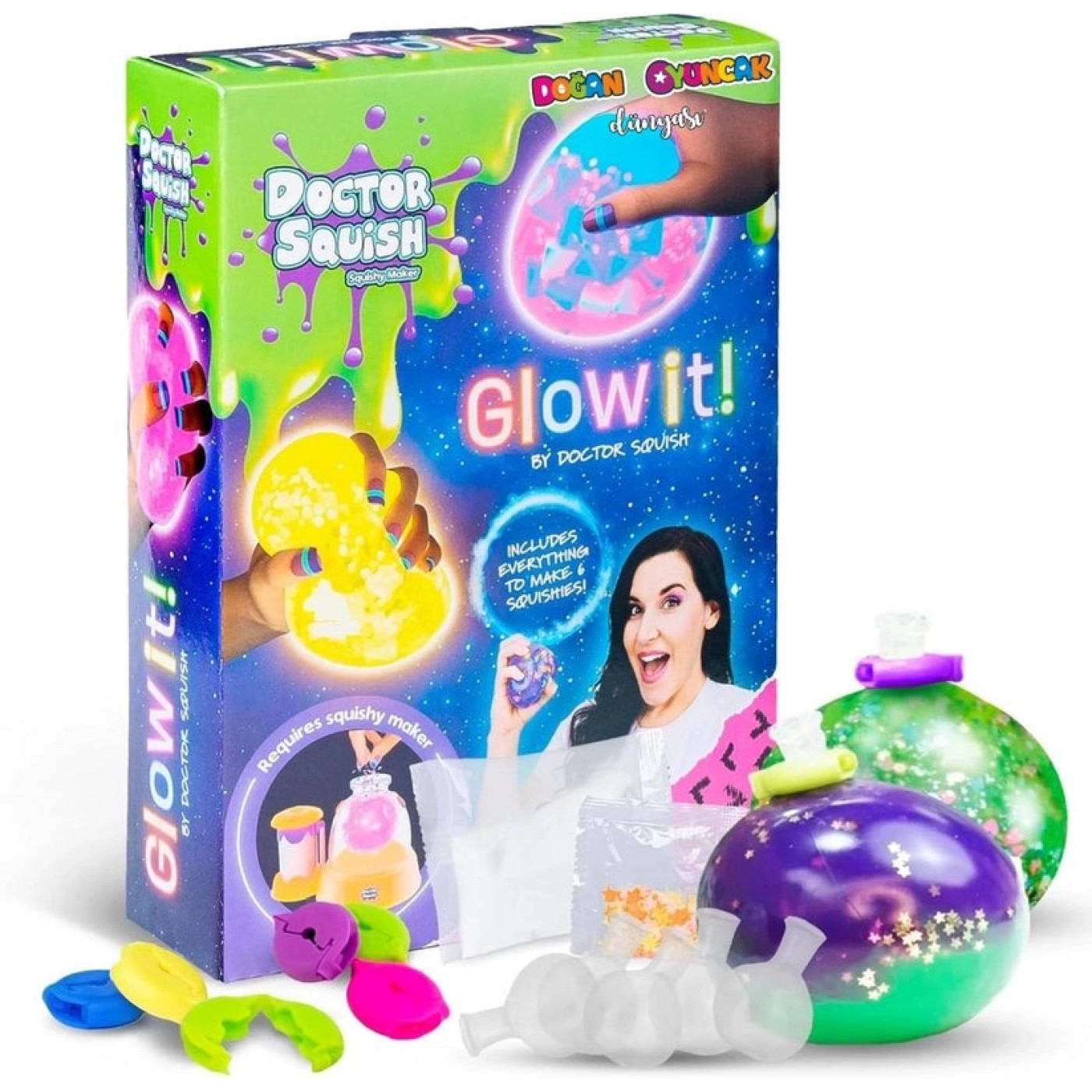 Doktor Squish Neon Yedek Set - 4897046475284 - 4897046475284