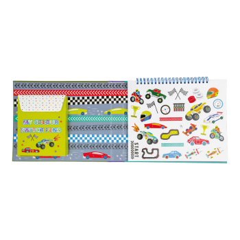 Floss & Rock Renk Değiştiren Sihirli Aktivite Kitabı / Cars Floss & Rock Renk Değiştiren Sihirli Aktivite Kitabı / Cars