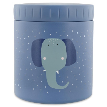 Trıxıe - Insulated Lunch Pot 500Ml Mrs. Elephant Trıxıe - Insulated Lunch Pot 500Ml Mrs. Elephant