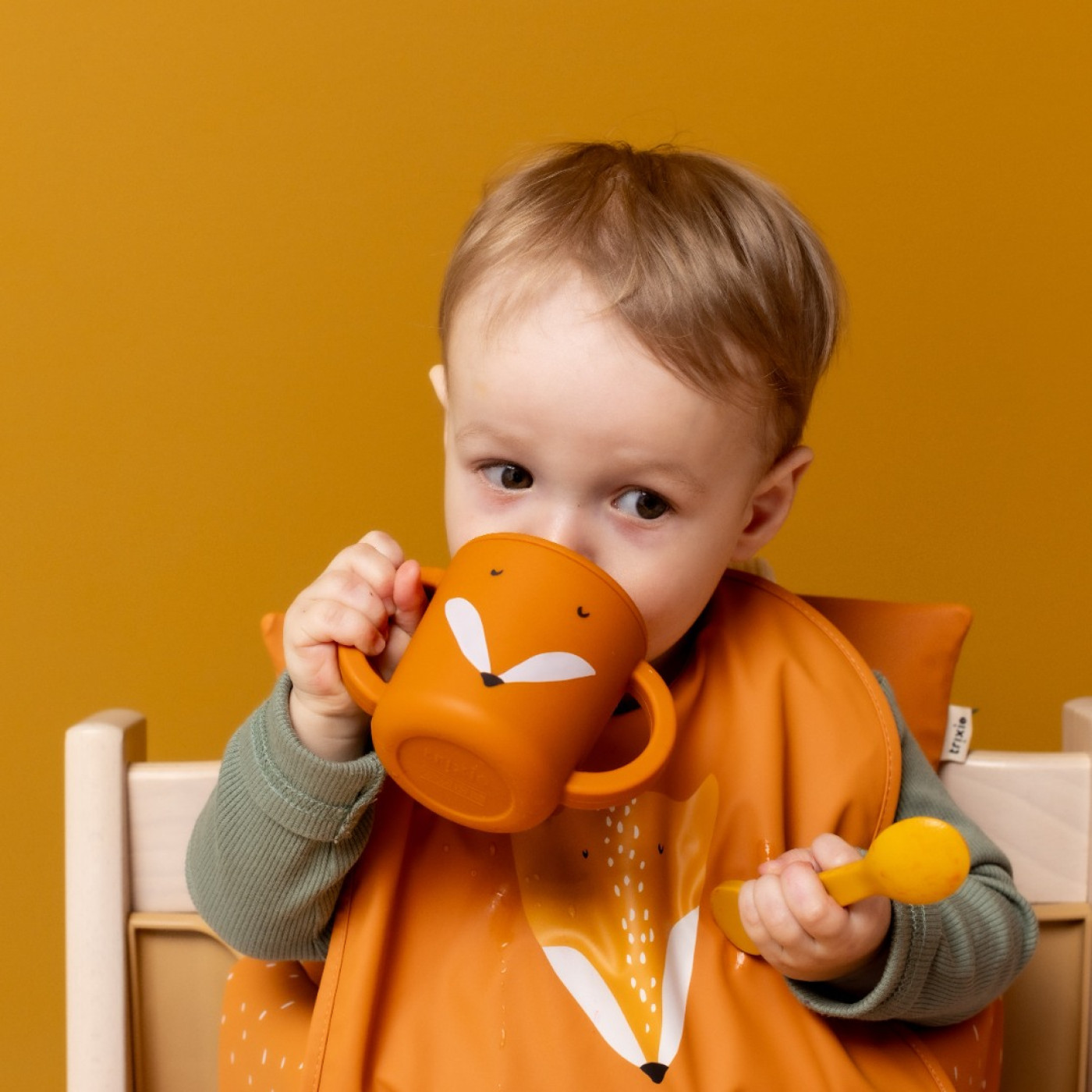 TRIXIE - SILICONE SIPPY CUP MR. FOX - 5400858964236 - 5400858964236