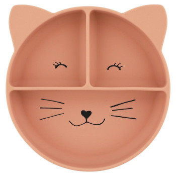 Trıxıe - Sılıcone Dıvıded Suctıon Plate Mrs. Cat Trıxıe - Sılıcone Dıvıded Suctıon Plate Mrs. Cat