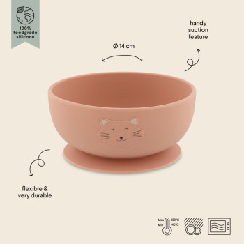 Trıxıe - Sılıcone Bowl Wıth Suctıon Mrs. Cat Trıxıe - Sılıcone Bowl Wıth Suctıon Mrs. Cat
