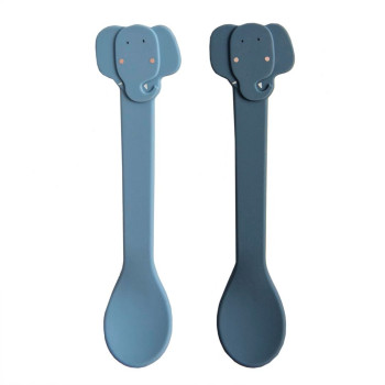 Trıxıe - Sılıcone Spoon 2- (Pack) Mrs. Elephant Trıxıe - Sılıcone Spoon 2- (Pack) Mrs. Elephant