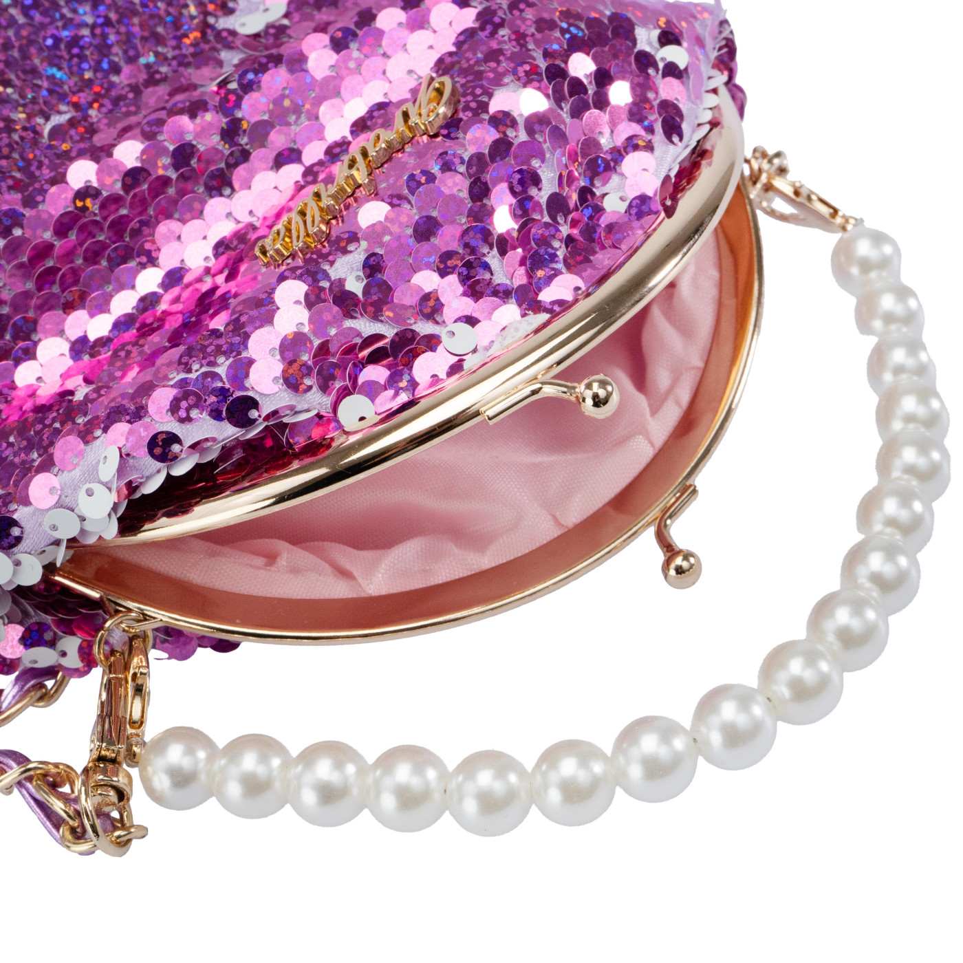 IŞILTILI KLİPSLİ OMUZ ÇANTA - ST00396 - 8056779191328