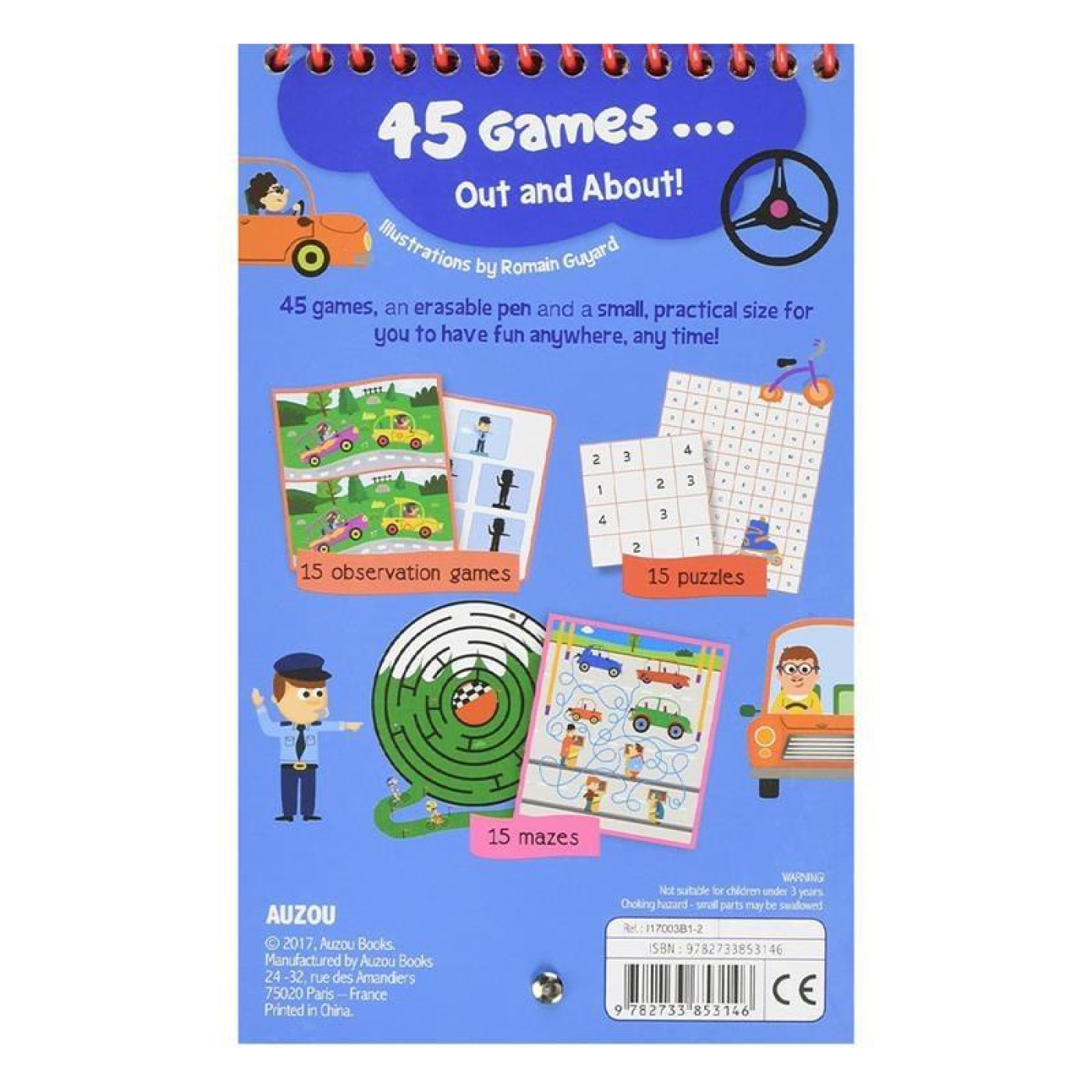 45 Games... Out And About - KTP00228 - 9782733853146