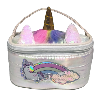 Girabrilla - Puffer Unicorn Makyaj Çantası Açık Pembe Girabrilla - Puffer Unicorn Makyaj Çantası Açık Pembe