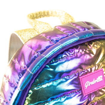 Girabrilla - Puffer Metalik Sırt Çantası 