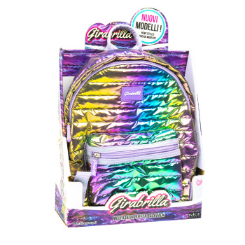 Girabrilla - Puffer Metalik Sırt Çantası 