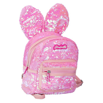 Girabrilla - Payetli Sırt Çantası Tavşan Şeker Pembe Girabrilla - Payetli Sırt Çantası Tavşan Şeker Pembe