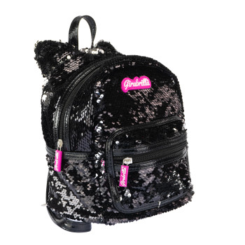 Girabrilla - Mini Bacpack Kitty Siyah  Girabrilla - Mini Bacpack Kitty Siyah