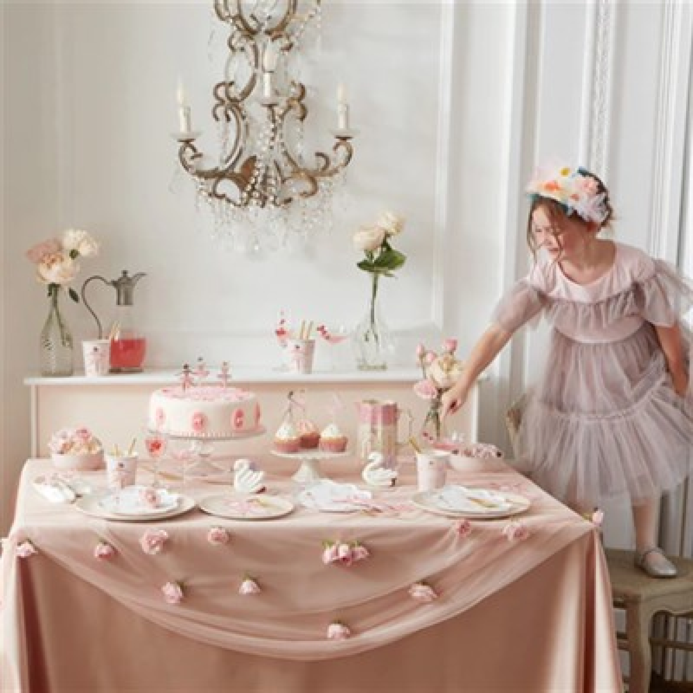 Meri Meri - Ballerina Plates - Balerin Tabaklar - 8li Meri Meri - Ballerina Plates - Balerin Tabaklar - 8li