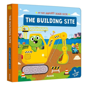 Auzou - My First Animated Board Book: The Building Site