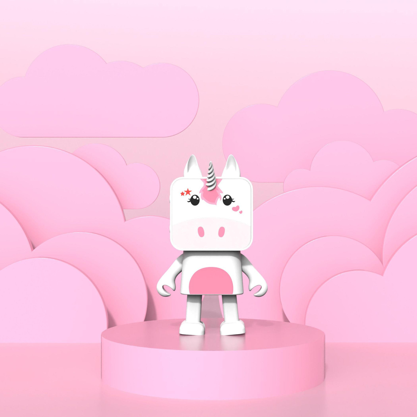 Dans Eden Hayvanlar Bluetooth Hoparlör - Unicorn - 3701045400400 Dans Eden Hayvanlar Bluetooth Hoparlör - Unicorn - DA-01 - 3701045400400
