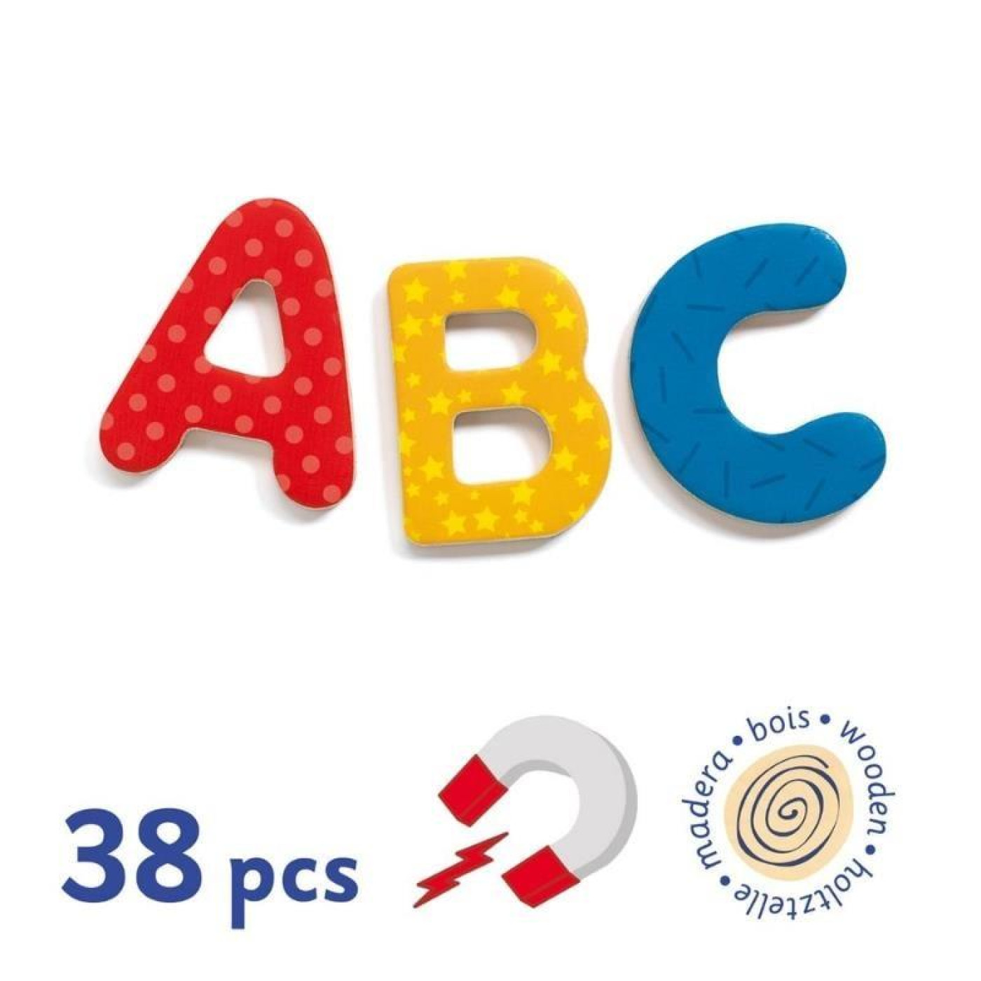 Djeco Mıknatıslı Oyunlar - 38 Big Letters - 3070900031005 Djeco Mıknatıslı Oyunlar - 38 Big Letters - 3070900031005 - 3070900031005