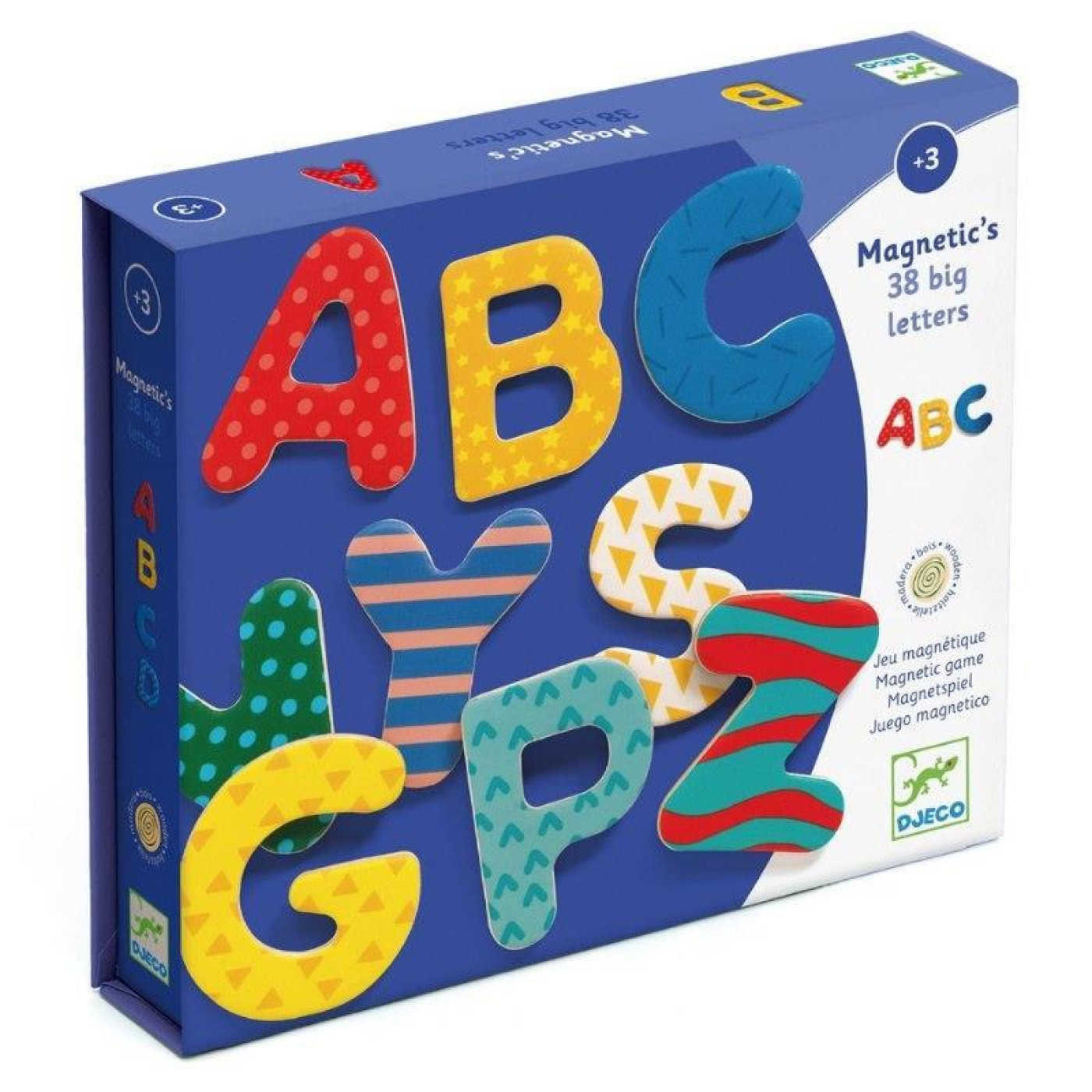Djeco Mıknatıslı Oyunlar - 38 Big Letters - 3070900031005 Djeco Mıknatıslı Oyunlar - 38 Big Letters - 3070900031005 - 3070900031005