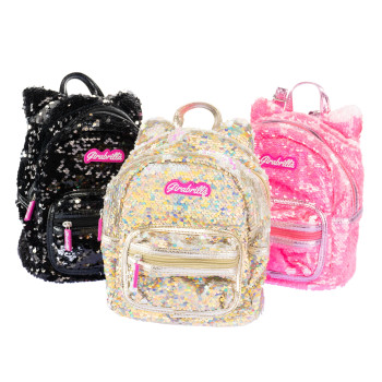 Girabrilla - Mini Bacpack Kitty Siyah  Girabrilla - Mini Bacpack Kitty Siyah
