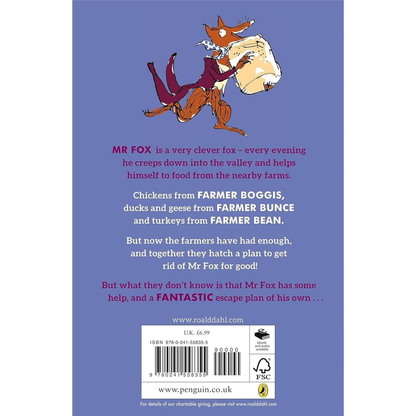 Fantastic Mr Fox - Paperback - 9780241558355 Fantastic Mr Fox - Paperback - 9780241558355 - 9780241558355