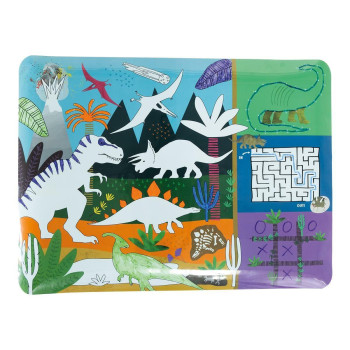 Floss & Rock - Boyanabilir Oyun Ve Aktivite Matı / Dino Floss & Rock - Boyanabilir Oyun Ve Aktivite Matı / Dino