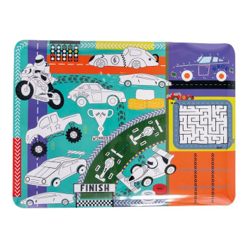 Floss & Rock - Boyanabilir Oyun Ve Aktivite Matı / Cars Floss & Rock - Boyanabilir Oyun Ve Aktivite Matı / Cars