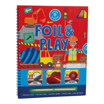Floss & Rock - Folyo Aktivite Set / Constructıon Floss & Rock - Folyo Aktivite Set / Constructıon
