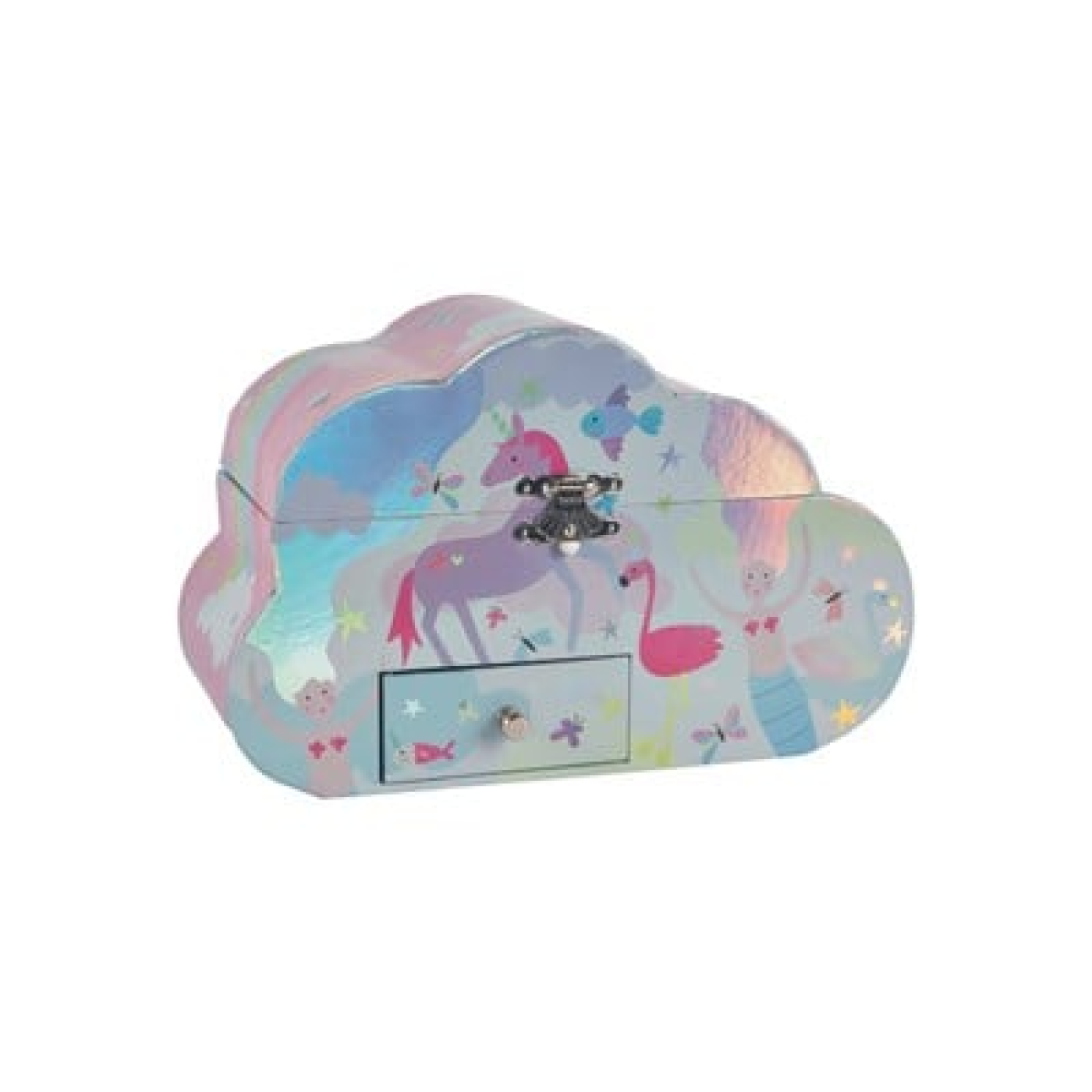Floss & Rock - Müzikli Bulut Mücevher Kutusu / Fantasy - 5055166357173 - 5055166357173