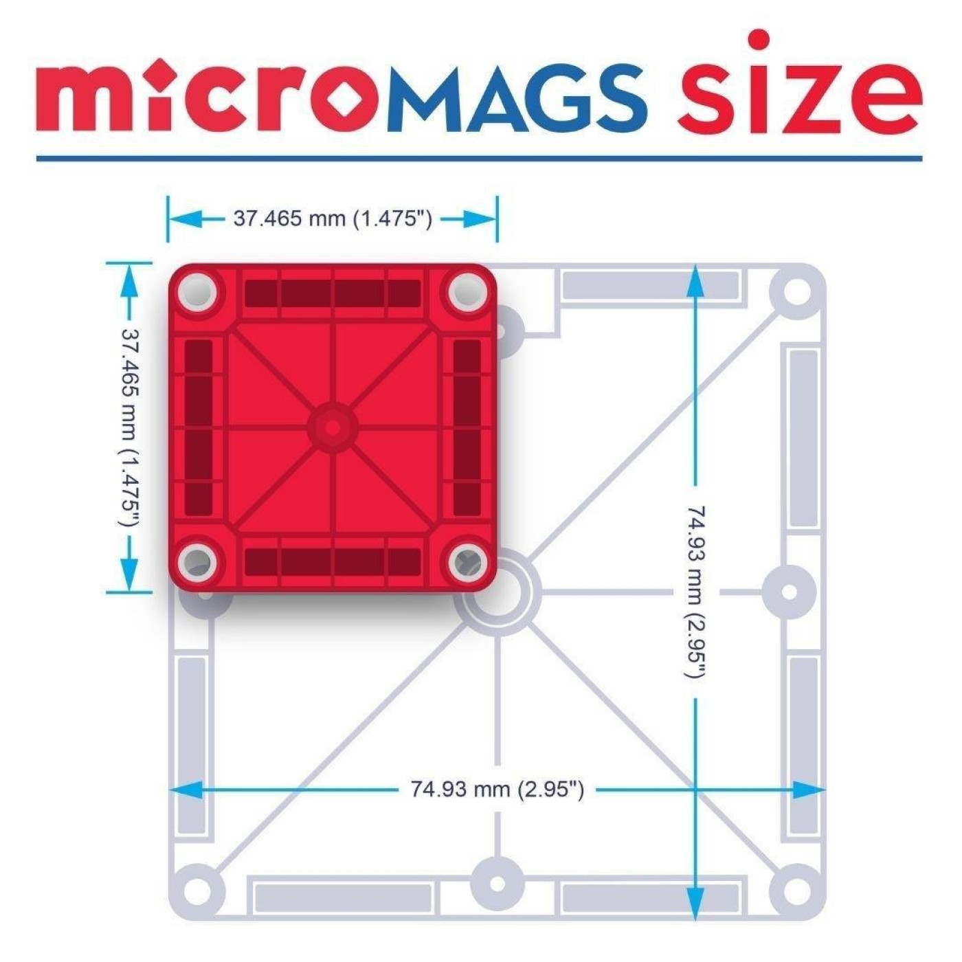 Magna-tiles Micromags Travel Set - Seyahat Seti 26 Parça - 850025176378 Magna-tiles Micromags Travel Set - Seyahat Seti 26 Parça - ST00122 - 850025176378