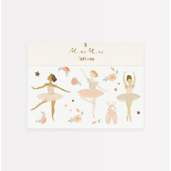 Meri Meri - Ballet Tattoos - Balerin Geçici Dövmeler