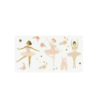 Meri Meri - Ballet Tattoos - Balerin Geçici Dövmeler