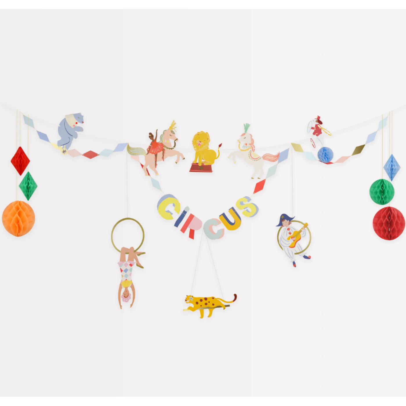 Meri Meri - Circus Garland - Sirk Asılan Süs - 636997289830 Meri Meri - Circus Garland - Sirk Asılan Süs - 636997289830 - 636997289830