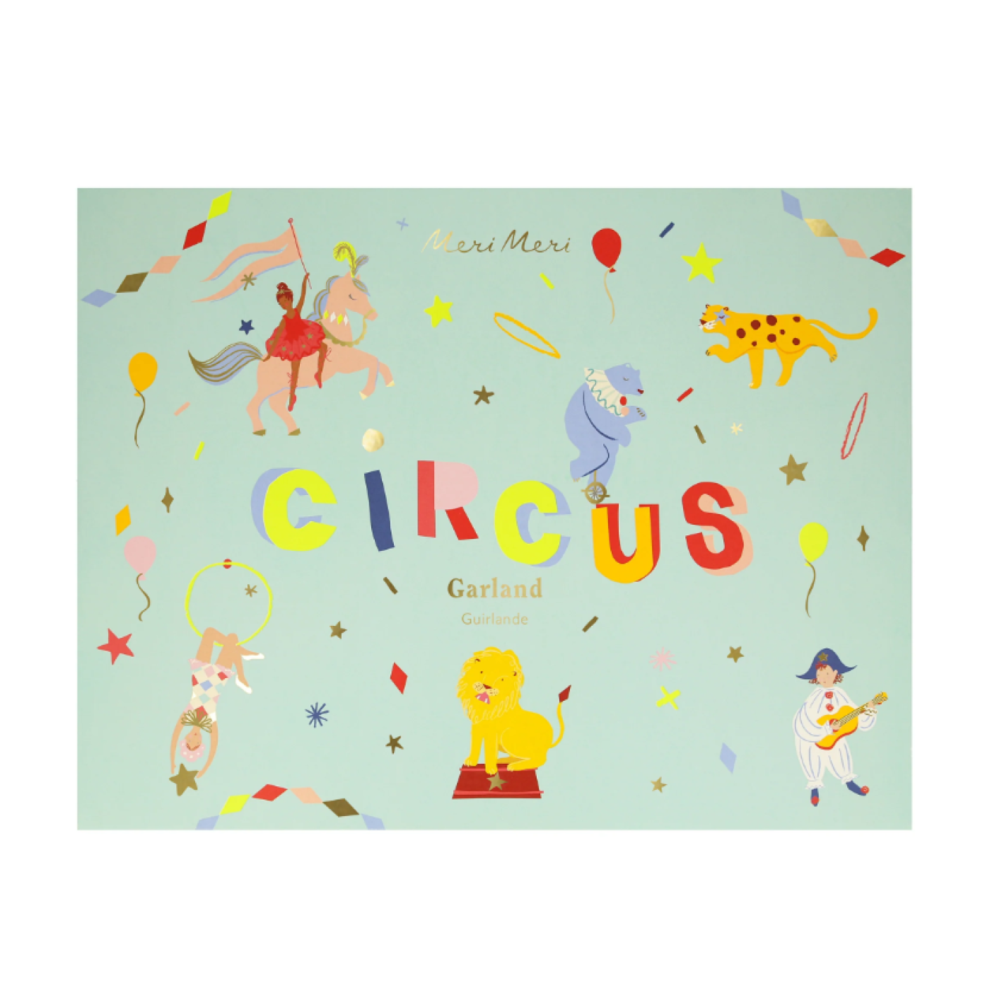 Meri Meri - Circus Garland - Sirk Asılan Süs - 636997289830 Meri Meri - Circus Garland - Sirk Asılan Süs - 636997289830 - 636997289830