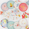 Meri Meri - Circus Shaped Big Top Napkins - Şekilli Sirk Peçete (16Lı)