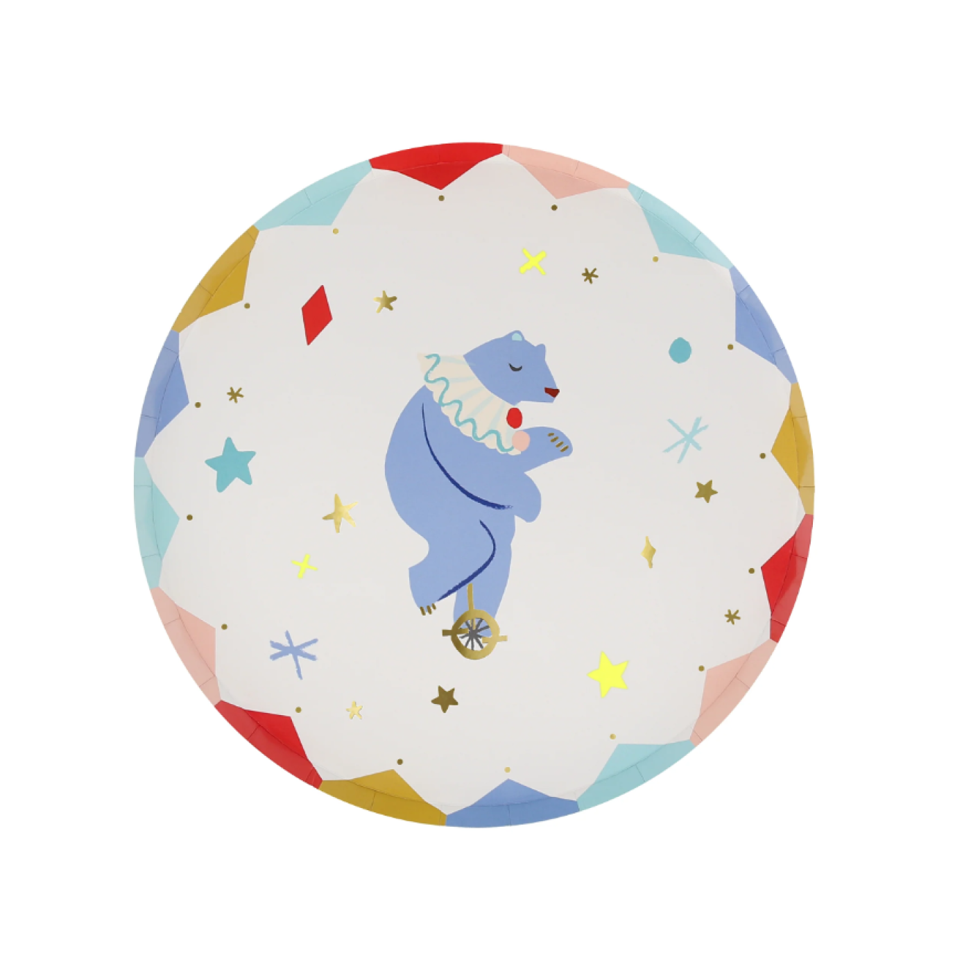 Meri Meri - Circus Side Plates - Sirk Tabaklar (m) (x8) - 636997289304 Meri Meri - Circus Side Plates - Sirk Tabaklar (m) (x8) - 636997289304 - 636997289304